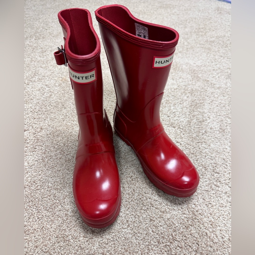 Hunter Rain Boots- Red